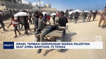 Video: Tragis! 73 Warga Gaza Tewas Ditembak Israel Saat Ambil Bantuan