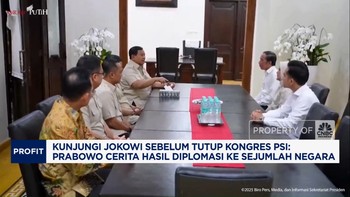 Video: Prabowo Cerita ke Jokowi Hasil Diplomasi ke Sejumlah Negara