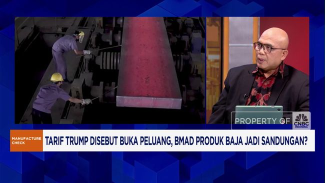 Video: Diterpa Tarif 19% AS, Industri Baja RI Hadapi Tekanan Baru