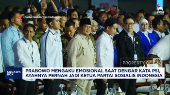 Video: Ingat Ayahnya, Prabowo Mengaku Emosional Saat Dengar Kata PSI