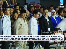 Video: Ingat Ayahnya, Prabowo Mengaku Emosional Saat Dengar Kata PSI