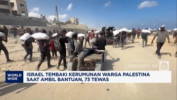 Video: Israel Tembaki Warga Palestina Saat Ambil Bantuan, 73 Tewas