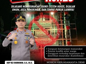 Kapolres Situbondo Larang Penggunaan Sound Horeg