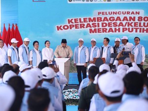 Dampingi Prabowo Rilis Kopdes Merah Putih, Mendagri: Wajib Diikuti-Didukung