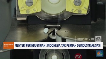 Video: Menteri Perindustrian : Indonesia Tak Pernah Deindustrialisasi