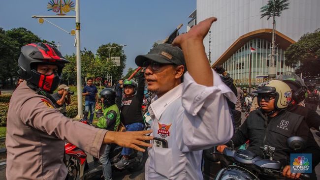 Demo Ojol di Jakarta, Pengemudi Suarakan 5 Tuntutan