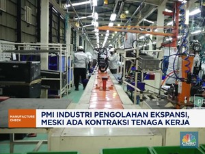  PMI Industri Pengolahan Ekspansi, Meski Ada Kontraksi Tenaga Ke