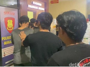 Geng Motor Serang 5 Warga di 3 Kecamatan Kota Makassar, 17 Orang Ditangkap