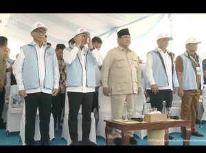 Prabowo Tiba di Lokasi Peluncuran 80.000 Kopdes Merah Putih