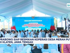 Video: Prabowo Siap Resmikan Koperasi Desa Merah Putih di Klaten