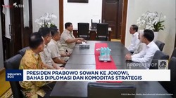 Video: Prabowo Sowan ke Jokowi, Bahas Diplomasi & Komoditas Strategis