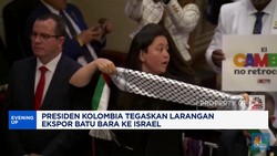 Video: Presiden Kolombia Tegaskan Larangan Ekspor Batu Bara ke Israel