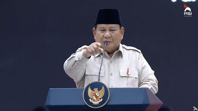 Prabowo: Kekayaan RI Luar Biasa, tapi Maling-Malingnya Pun Luar Biasa