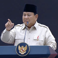 Prabowo Apresiasi Menteri LH Soal Penanggulangan Kebakaran Hutan