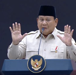 Prabowo: Gelap? Sorry Ye, Masa Depan Indonesia Cerah!