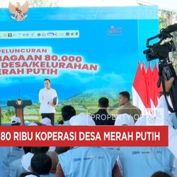 Video: Prabowo Resmikan 80.081 Koperasi Desa/Kelurahan Merah Putih