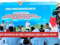 Video: Prabowo Resmikan 80.081 Koperasi Desa/Kelurahan Merah Putih