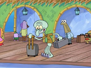 Akhirnya Squidward Lalui Hari Tanpa SpongeBob