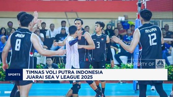 Video: Timnas Voli Putra Indonesia Juarai SEA V League 2025