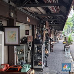 Pasar Barang Antik di Menteng Sepi-Pembeli Kabur, Ini Biang Keroknya