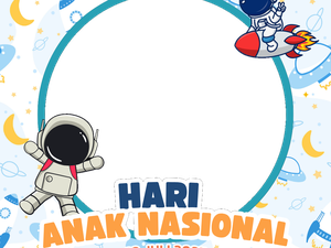 15 Twibbon Hari Anak Nasional 2025 dengan Desain Terbaru, Yuk Posting!