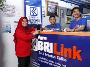 Top! Agen BRILink Bukukan Volume Transaksi Rp 843 T dalam 6 Bulan