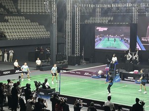Fun Match OPPO: Kemenangan Candra/Taufik Disaksikan Tony Gunawan