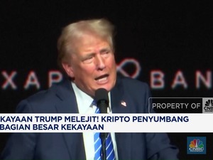 Video: Kekayaan Trump Melejit! Kripto Jadi Penyumbang