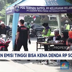Video: Kendaraan Emisi Tinggi Bisa Kena Denda Rp 50 Juta