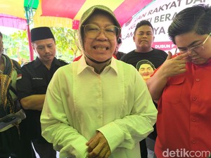 Risma Sambangi Syukuran Rakyat di Samarinda, Bawa Pesan Megawati