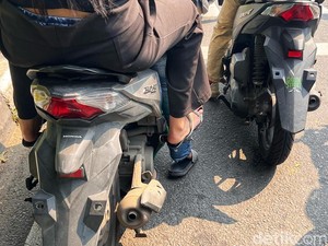 Motor Tak Pasang Pelat Nomor Bakal Diburu Polisi