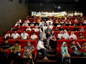 Hari Anak 2025, Kahiyang Nobar Jumbo dengan 500 Anak Marginal di Sumut
