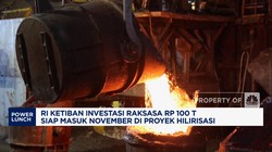 Video: RI Ketiban Investasi Raksasa Rp 100 Triliun, Masuk di November
