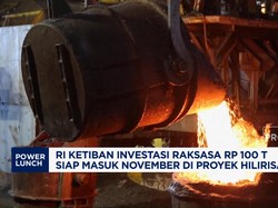 Video: RI Ketiban Investasi Raksasa Rp 100 Triliun, Masuk di November