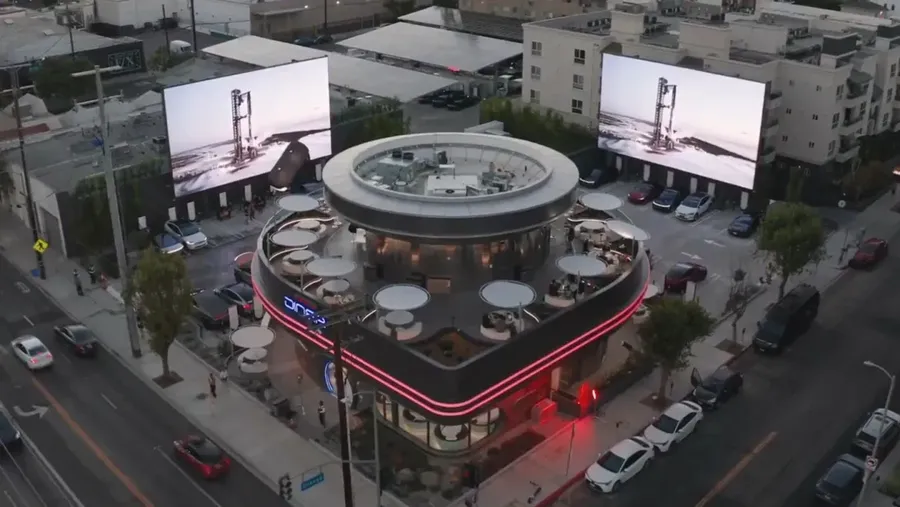 Tesla Diner. (Tangkapan layar Elon Musk / X)