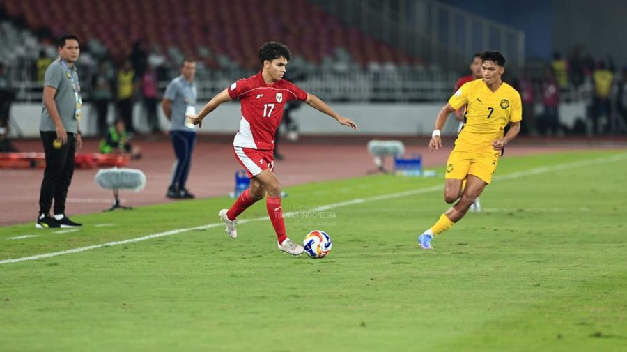 Timnas Indonesia U-23 memastikan lolos ke semifinal Piala AFF U-23 2025 usai bermain imbang 0-0 lawan Malaysia pada laga terakhir Grup A, Senin (21/7/2025). (Dok. PSSI)