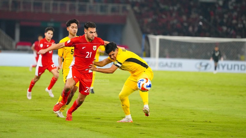 Timnas Indonesia U-23 memastikan lolos ke semifinal Piala AFF U-23 2025 usai bermain imbang 0-0 lawan Malaysia pada laga terakhir Grup A, Senin (21/7/2025). Timnas Indonesia U-23 memastikan lolos ke semifinal Piala AFF U-23 2025 usai bermain imbang 0-0 lawan Malaysia pada laga terakhir Grup A, Senin (21/7/2025). (Dok. PSSI)
