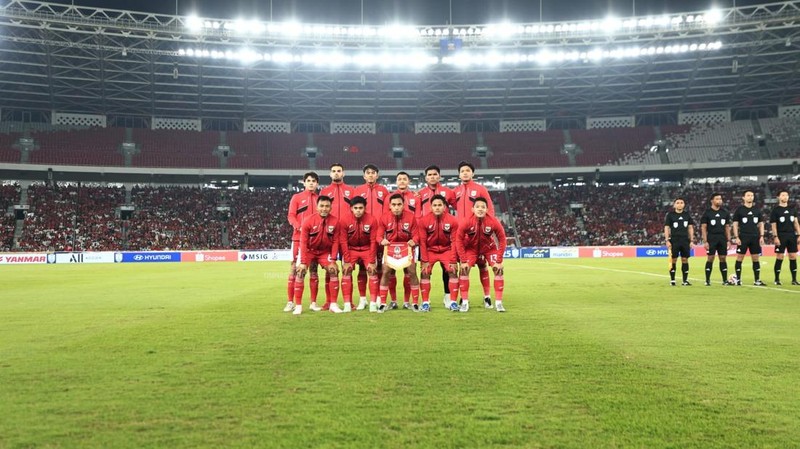 Timnas Indonesia U-23 memastikan lolos ke semifinal Piala AFF U-23 2025 usai bermain imbang 0-0 lawan Malaysia pada laga terakhir Grup A, Senin (21/7/2025). (Dok. PSSI)