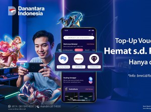 Top-Up Voucher Game Hemat Rp 50 Ribu, Game On Aja di Livin Sukha!
