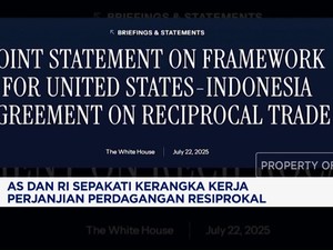 Video: AS-RI Sepakat Perjanjian Dagang, Ada Pembelian Pesawat USD3,2 M
