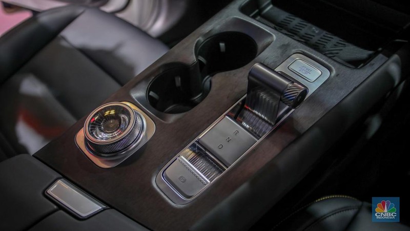 BAIC BJ30 ditampilkan saat peluncuran dalam acara saat dalam acara GIIAS 2025 di ICE BSD, Kabupaten Tangerang, Banten, Rabu (23/7/2025). (CNBC Indonesia/Faisal Rahman)