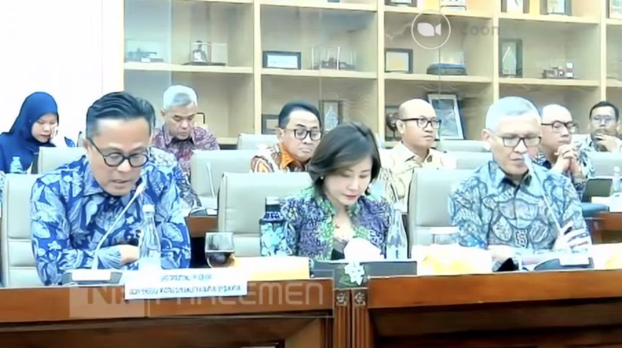 BPI Danantara rapat kerja dengan Komisi VI DPR, Rabu (23/7/2025). (Tangkapan layar)