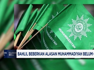 Video: Bahlil Bongkar Alasan Muhammadiyah Belum Garap Tambang