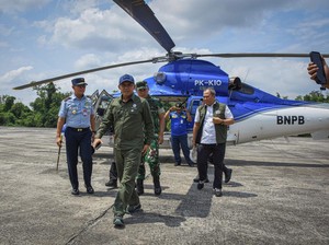 Pantau Karhutla di Rohil, Menhut Sebut Sengaja Dibakar Untuk Kebun Sawit