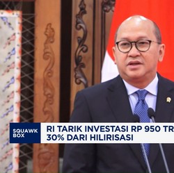Video:RI Tarik Investasi Rp950 Triliun di 1H-2025, 30% Dari Hilirisasi