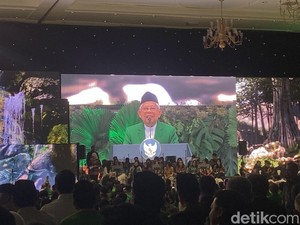 Di HUT Ke-27 PKB, Maruf Amin Dukung Prabowo Laksanakan Pasal 33 UUD 1945