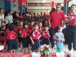 Peringati Hari Anak Nasional, Pemkab Gianyar Gelar Pertemuan Pagi Ceria