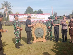 TMMD Ke-125 Resmi Dimulai, TNI & Pemkab Gianyar Bangun Infrastruktur
