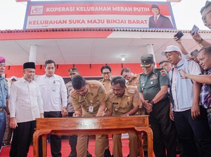 Koperasi Merah Putih Dibuka di Binjai, Suplai Kedelai Capai 240 Ton