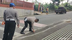 1 Orang Tewas Dalam Laka Maut Truk MBG di Jalan Kolmas Cimahi